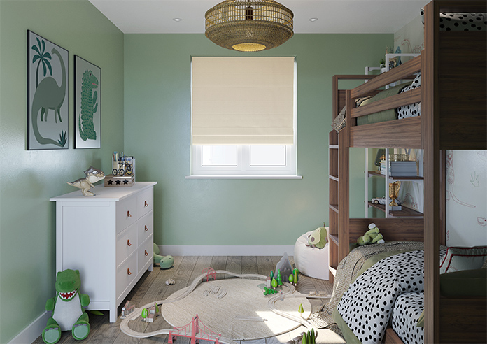 Stockholm, Parchment - Twist&Fit Roman Blind - Image 9